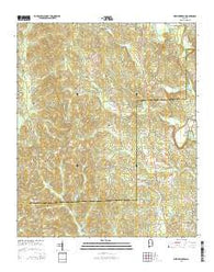 New Lexington Alabama Current topographic map, 1:24000 scale, 7.5 X 7.5 Minute, Year 2014