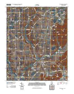 New Market Alabama Historical topographic map, 1:24000 scale, 7.5 X 7.5 Minute, Year 2010