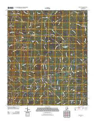New Site Alabama Historical topographic map, 1:24000 scale, 7.5 X 7.5 Minute, Year 2011