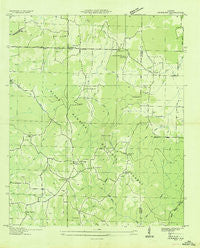 Newburg Alabama Historical topographic map, 1:24000 scale, 7.5 X 7.5 Minute, Year 1936