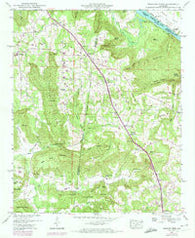 Newsome Sinks Alabama Historical topographic map, 1:24000 scale, 7.5 X 7.5 Minute, Year 1947