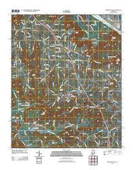 Newsome Sinks Alabama Historical topographic map, 1:24000 scale, 7.5 X 7.5 Minute, Year 2011