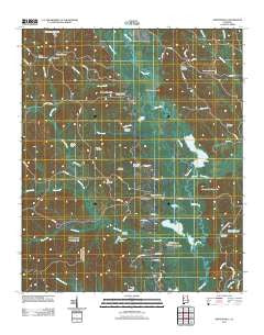 Newtonville Alabama Historical topographic map, 1:24000 scale, 7.5 X 7.5 Minute, Year 2011