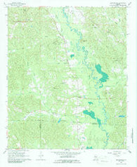 Newtonville Alabama Historical topographic map, 1:24000 scale, 7.5 X 7.5 Minute, Year 1967
