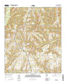 Newville Alabama Current topographic map, 1:24000 scale, 7.5 X 7.5 Minute, Year 2014