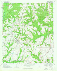Newville Alabama Historical topographic map, 1:24000 scale, 7.5 X 7.5 Minute, Year 1969