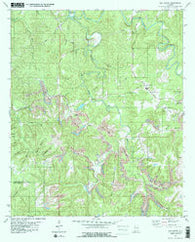 Oak Grove Alabama Historical topographic map, 1:24000 scale, 7.5 X 7.5 Minute, Year 1980
