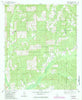 Oakmulgee Alabama Historical topographic map, 1:24000 scale, 7.5 X 7.5 Minute, Year 1980