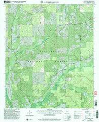 Oakmulgee Alabama Historical topographic map, 1:24000 scale, 7.5 X 7.5 Minute, Year 2002