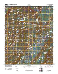 Odenville Alabama Historical topographic map, 1:24000 scale, 7.5 X 7.5 Minute, Year 2011
