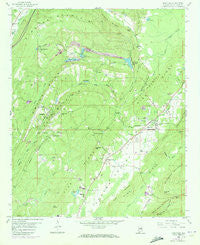 Odenville Alabama Historical topographic map, 1:24000 scale, 7.5 X 7.5 Minute, Year 1958