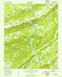 Ohatchee Alabama Historical topographic map, 1:24000 scale, 7.5 X 7.5 Minute, Year 1949