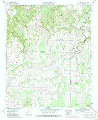Old Bethel Alabama Historical topographic map, 1:24000 scale, 7.5 X 7.5 Minute, Year 1957