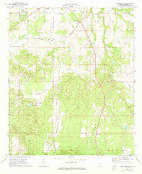 Old Spring Hill Alabama Historical topographic map, 1:24000 scale, 7.5 X 7.5 Minute, Year 1970