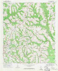 Opp East Alabama Historical topographic map, 1:24000 scale, 7.5 X 7.5 Minute, Year 1968