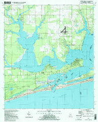 Orange Beach Alabama Historical topographic map, 1:24000 scale, 7.5 X 7.5 Minute, Year 1994