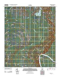 Orrville Alabama Historical topographic map, 1:24000 scale, 7.5 X 7.5 Minute, Year 2011