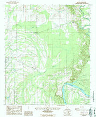 Orrville Alabama Historical topographic map, 1:24000 scale, 7.5 X 7.5 Minute, Year 1987
