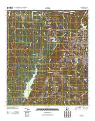 Ozark Alabama Historical topographic map, 1:24000 scale, 7.5 X 7.5 Minute, Year 2011