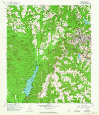 Ozark Alabama Historical topographic map, 1:24000 scale, 7.5 X 7.5 Minute, Year 1960