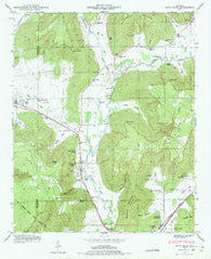 Paint Rock Alabama Historical topographic map, 1:24000 scale, 7.5 X 7.5 Minute, Year 1948