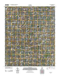 Painter Alabama Historical topographic map, 1:24000 scale, 7.5 X 7.5 Minute, Year 2011