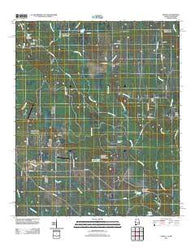 Panola Alabama Historical topographic map, 1:24000 scale, 7.5 X 7.5 Minute, Year 2011