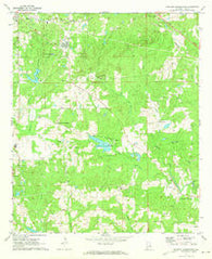 Parkers Crossroads Alabama Historical topographic map, 1:24000 scale, 7.5 X 7.5 Minute, Year 1971
