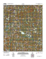 Parkers Crossroads Alabama Historical topographic map, 1:24000 scale, 7.5 X 7.5 Minute, Year 2011