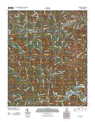 Parrish Alabama Historical topographic map, 1:24000 scale, 7.5 X 7.5 Minute, Year 2011