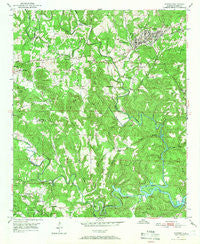 Parrish Alabama Historical topographic map, 1:24000 scale, 7.5 X 7.5 Minute, Year 1949