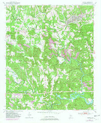 Parrish Alabama Historical topographic map, 1:24000 scale, 7.5 X 7.5 Minute, Year 1949