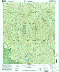 Payne Lake Alabama Historical topographic map, 1:24000 scale, 7.5 X 7.5 Minute, Year 2002