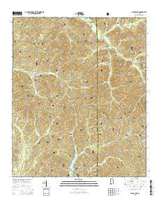Payne Lake Alabama Current topographic map, 1:24000 scale, 7.5 X 7.5 Minute, Year 2014
