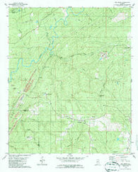 Pea Ridge Alabama Historical topographic map, 1:24000 scale, 7.5 X 7.5 Minute, Year 1979