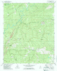 Pea Ridge Alabama Historical topographic map, 1:24000 scale, 7.5 X 7.5 Minute, Year 1979