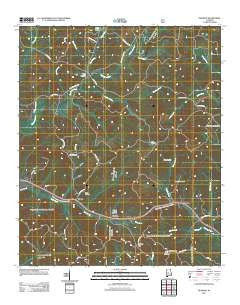 Pearson Alabama Historical topographic map, 1:24000 scale, 7.5 X 7.5 Minute, Year 2011