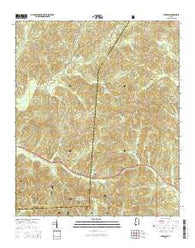 Pearson Alabama Current topographic map, 1:24000 scale, 7.5 X 7.5 Minute, Year 2014