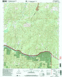 Pearson Alabama Historical topographic map, 1:24000 scale, 7.5 X 7.5 Minute, Year 2002