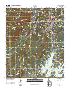 Pell City Alabama Historical topographic map, 1:24000 scale, 7.5 X 7.5 Minute, Year 2011