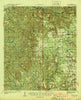 Perdido Alabama Historical topographic map, 1:62500 scale, 15 X 15 Minute, Year 1944