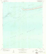 Petit Bois Pass Alabama Historical topographic map, 1:24000 scale, 7.5 X 7.5 Minute, Year 1958