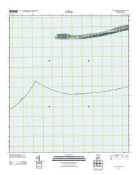 Petit Bois Pass Alabama Historical topographic map, 1:24000 scale, 7.5 X 7.5 Minute, Year 2011