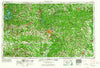 Phenix City Alabama Historical topographic map, 1:250000 scale, 1 X 2 Degree, Year 1955