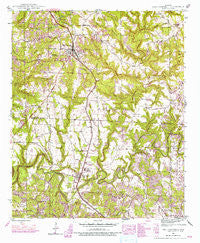 Phil Campbell Alabama Historical topographic map, 1:24000 scale, 7.5 X 7.5 Minute, Year 1946