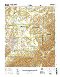Piedmont Alabama Current topographic map, 1:24000 scale, 7.5 X 7.5 Minute, Year 2014