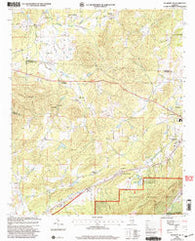 Piedmont NW Alabama Historical topographic map, 1:24000 scale, 7.5 X 7.5 Minute, Year 2001
