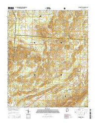 Piedmont NW Alabama Current topographic map, 1:24000 scale, 7.5 X 7.5 Minute, Year 2014