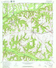 Pinckard Alabama Historical topographic map, 1:24000 scale, 7.5 X 7.5 Minute, Year 1960