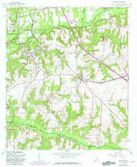 Pinckard Alabama Historical topographic map, 1:24000 scale, 7.5 X 7.5 Minute, Year 1960